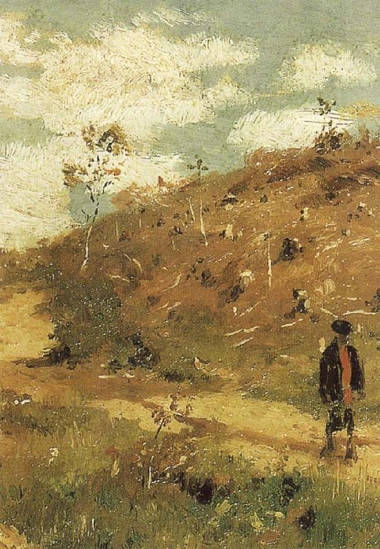 Valentin Serov Summer Landscape in Kurks Province Spain oil painting art